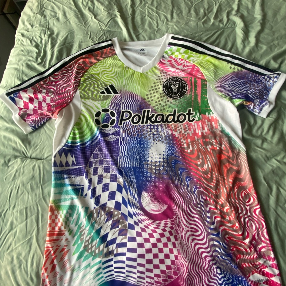 Adidas Inter Miami x Jeremy Scott Soccer Jersey Men’s Medium NWT